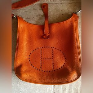 Hermes Evelyne GM Orange